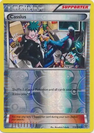 XY Cassius #115/146 reverse holo