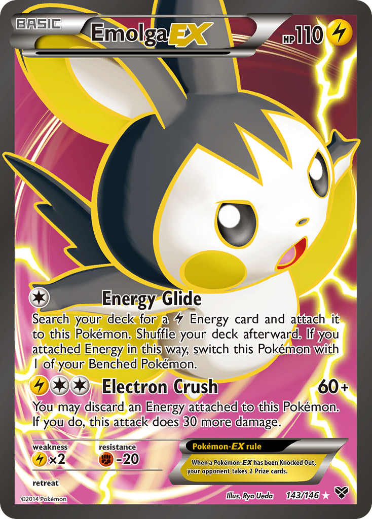 XY Emolga EX #143/146