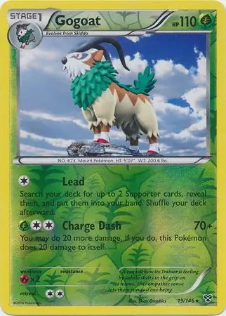 XY Gogoat #19/146 reverse holo