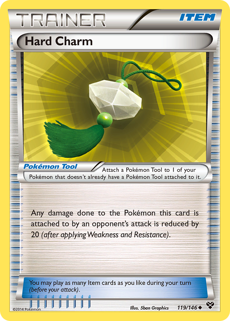 XY Hard Charm #119/146