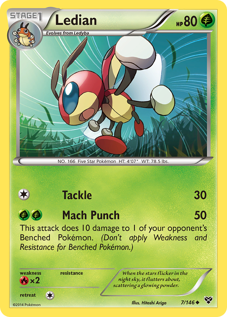 XY Ledian #7/146