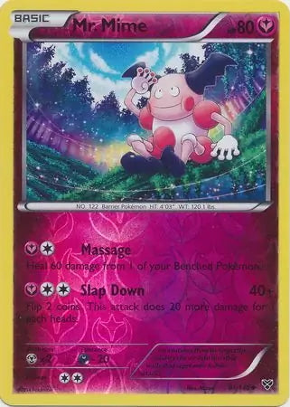XY Mr. Mime #91/146 reverse holo