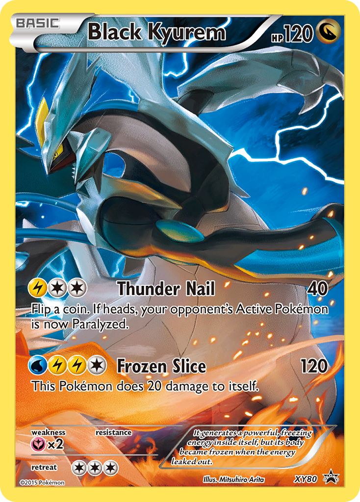 XY Promo Black Kyurem #80