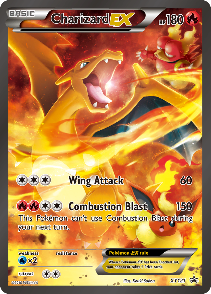 CharizardEX 海外版 ポケカ XY121 XY Promo Charizard EX #121 – Kaartenverzamelen.nl