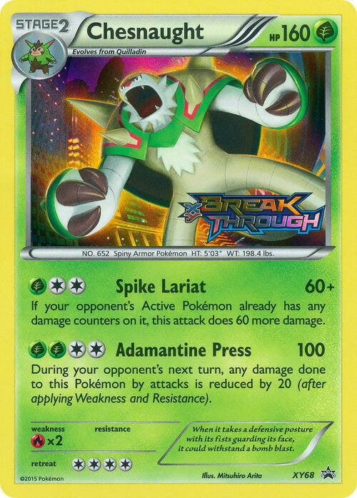 XY Promo Chesnaught #68