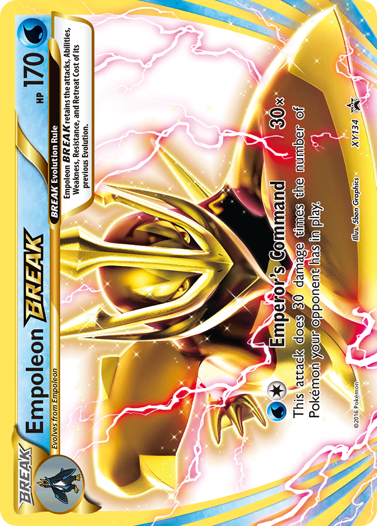 XY Promo Empoleon BREAK #134