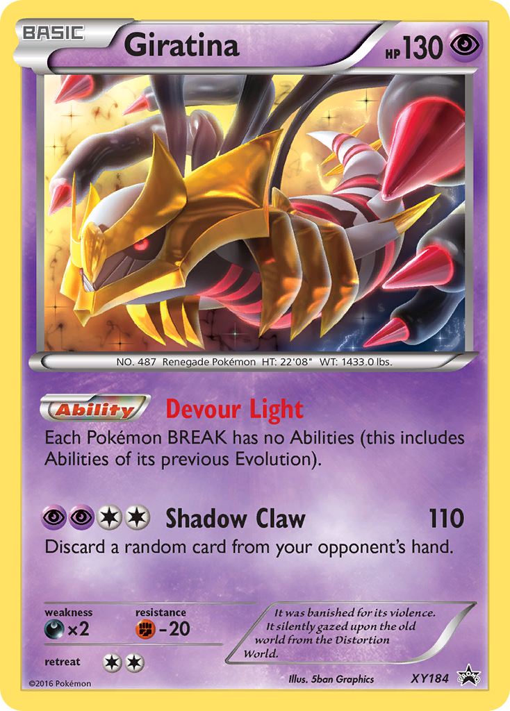 XY Promo Giratina #184