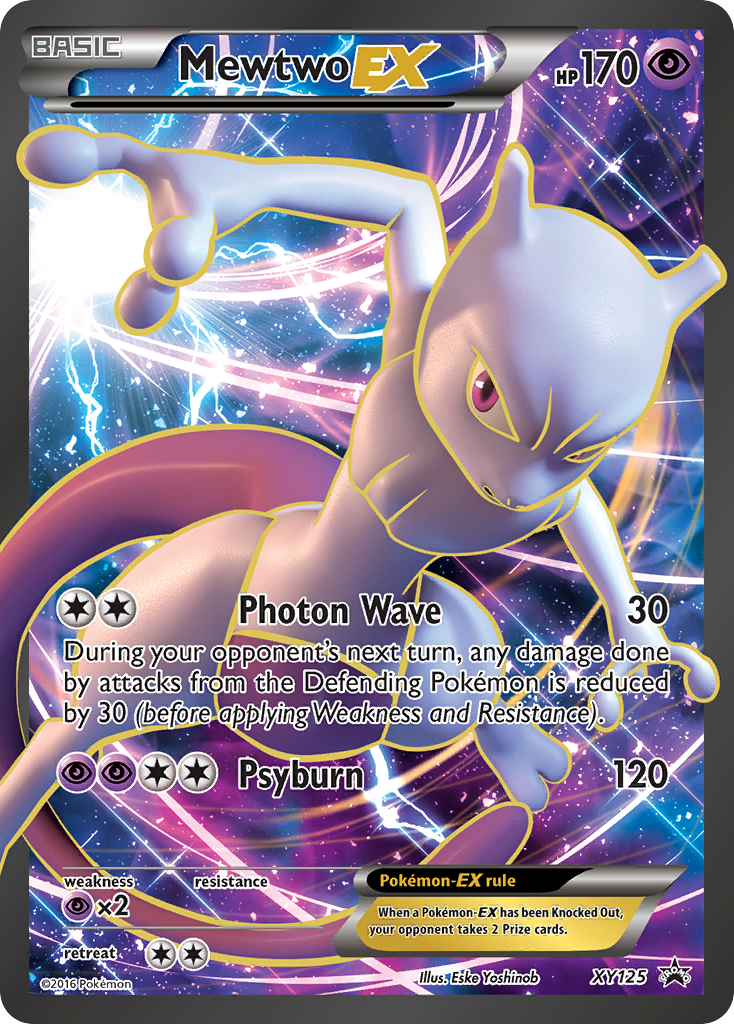 XY Promo Mewtwo EX #125