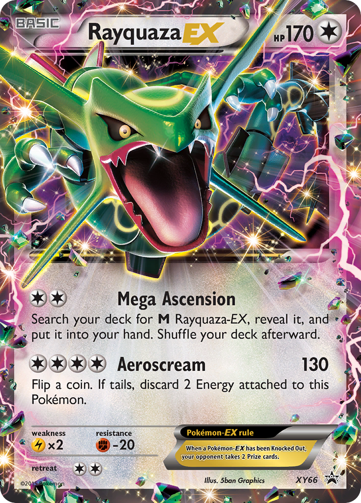 XY Promo Rayquaza EX #66