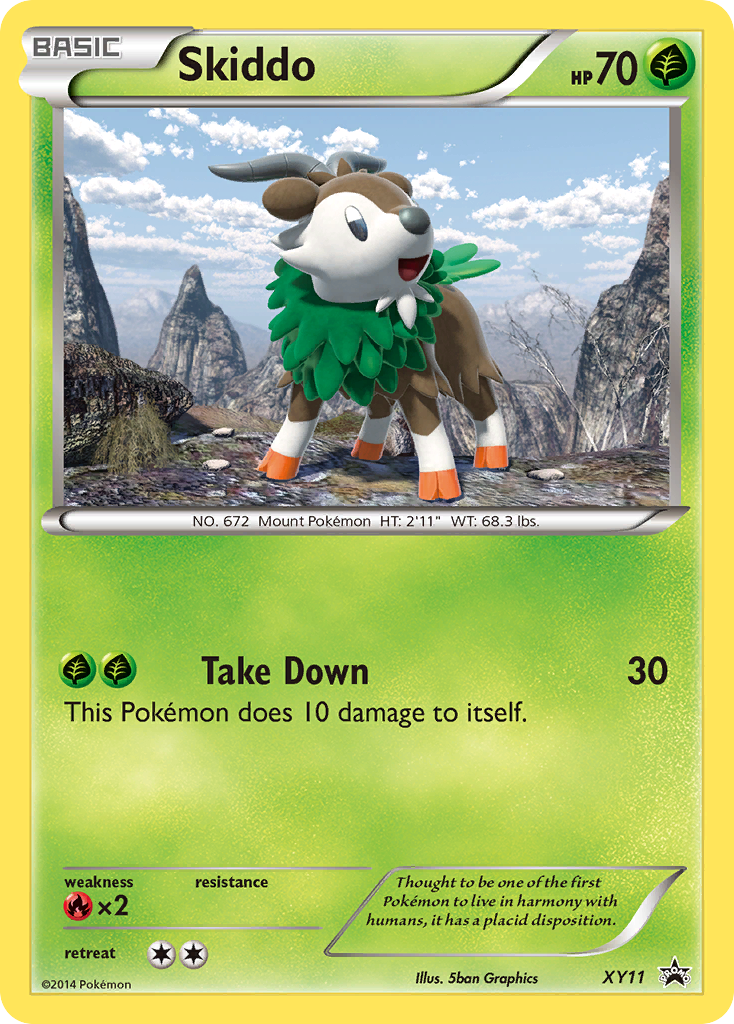 XY Promo Skiddo #11
