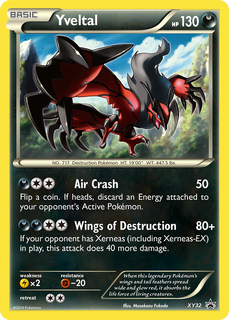 XY Promo Yveltal #32
