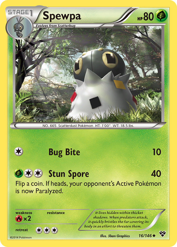 XY Spewpa #16/146