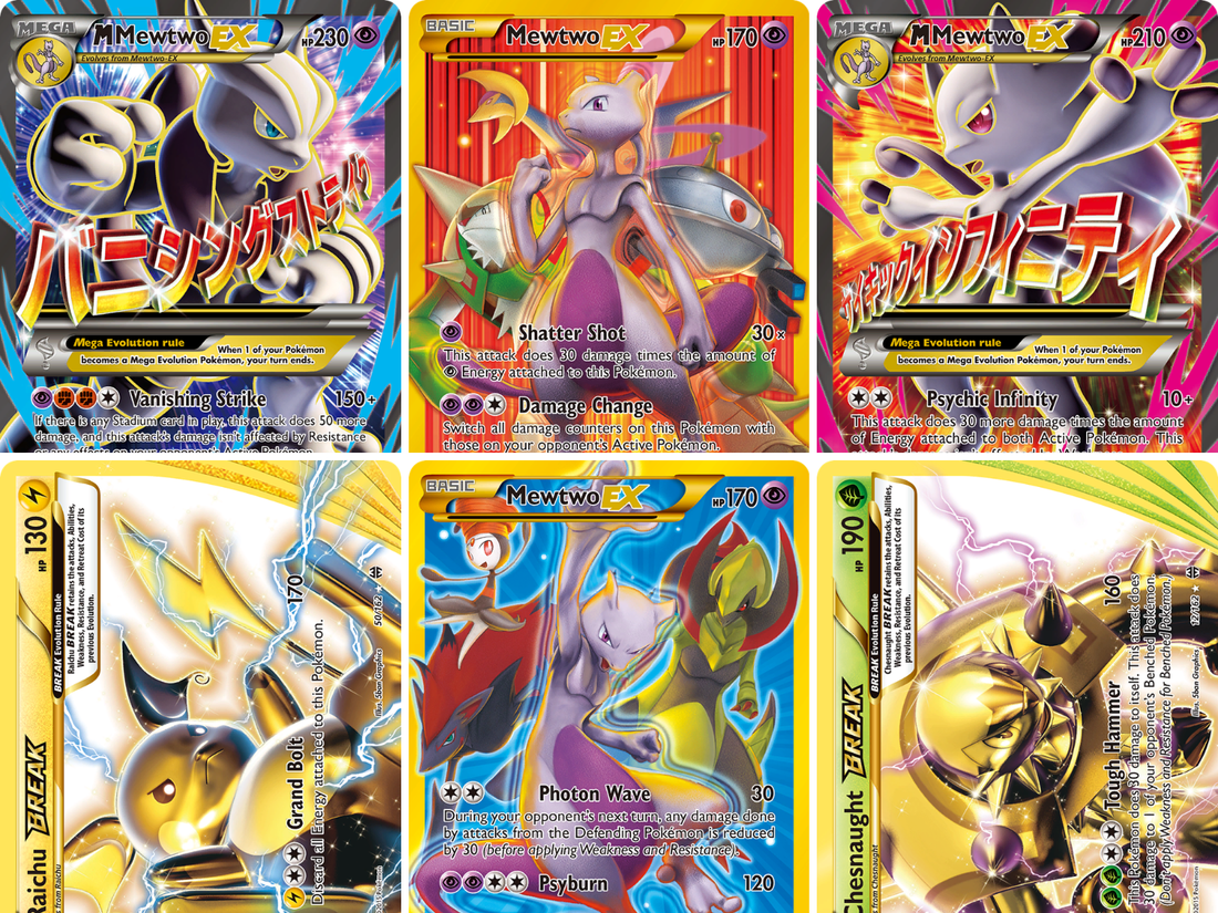 XY BREAKthrough Pokémon kaarten: complete setgids