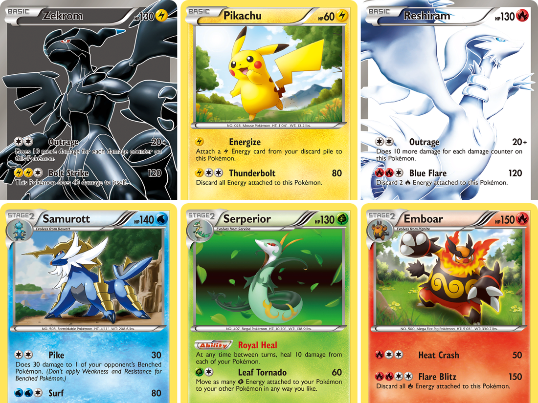 Pokémon Black & White Base Set: het begin van de Black & White-generatie