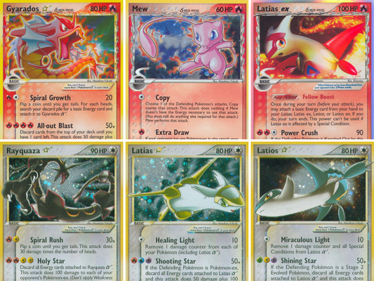 Delta Species Pokémon kaarten uitgelegd