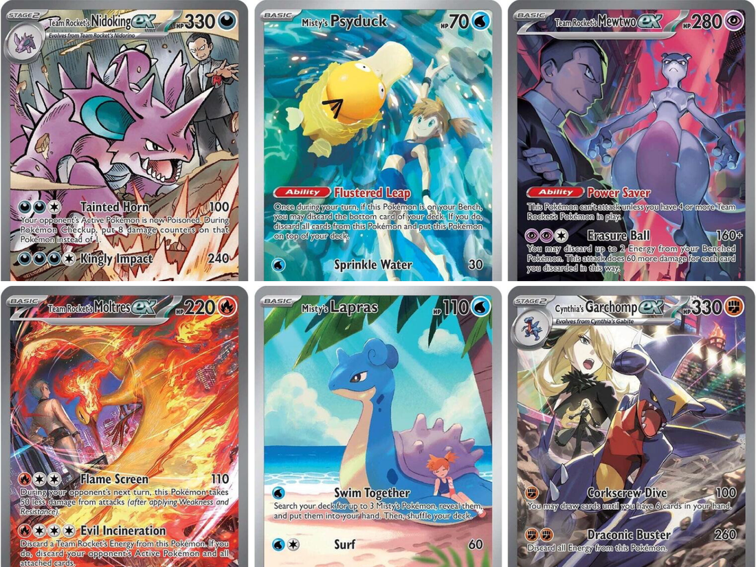 Destined Rivals Pokémon kaarten (2025) – complete setgids over Team Rocket, Trainer's Pokémon en iconische rivalen