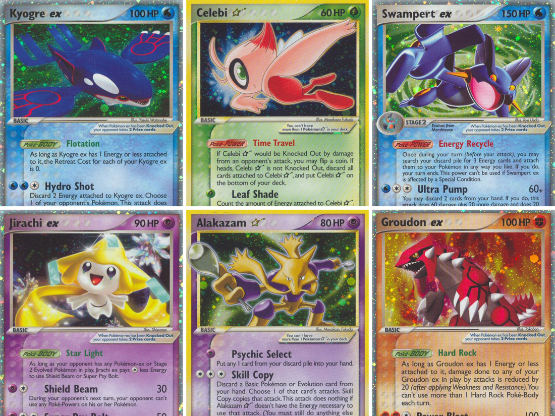 EX Generatie – EX Crystal Guardians Pokémon kaarten | Uitleg & zeldzaamste kaarten