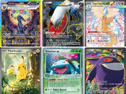 Pokémon ex kaarten: de oorsprong van de ex-rarity