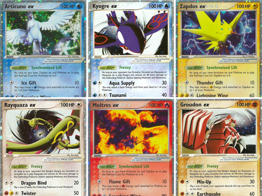 Nintendo Promo Pokémon kaarten: een bijzondere promotionele set uit het EX-tijdperk