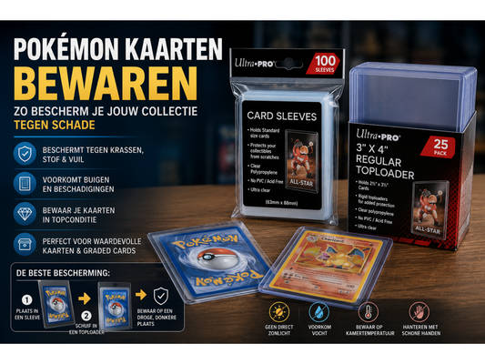 Pokémon kaarten bewaren: zo bescherm je jouw collectie tegen schade