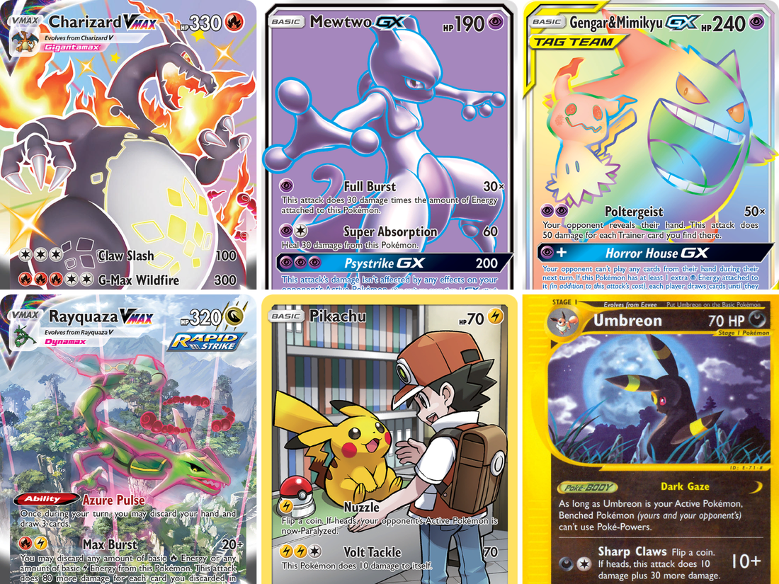 Populaire Pokémon kaarten: complete gids over de populairste Pokémon om te verzamelen