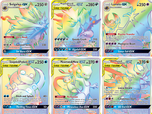 Rainbow Rare Pokémon kaarten: de complete geschiedenis van Hyper Rare Pokémon kaarten