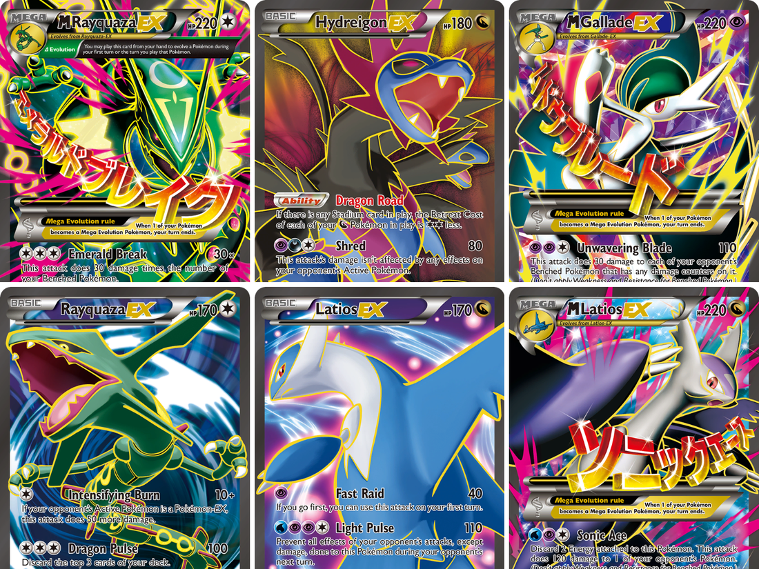 XY Roaring Skies Pokémon kaarten: complete setgids