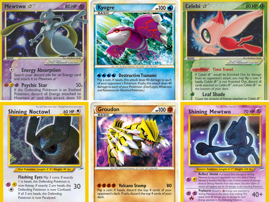 Shiny Pokémon kaarten door de jaren heen: complete geschiedenis
