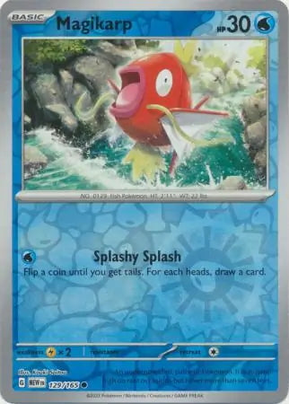 151 Set Magikarp #129/165 reverse holo