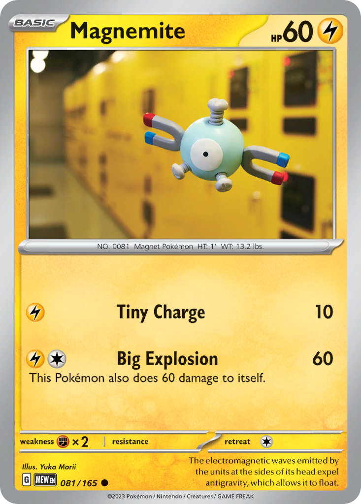 151 Set Magnemite #81/165