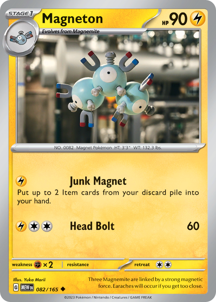151 Set Magneton #82/165