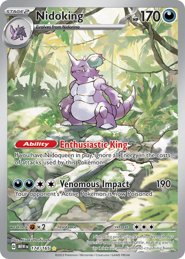 151 Set Nidoking #174/165