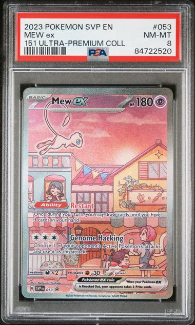 2023 SVP EN-SV BLACK STAR PROMO #053 MEW ex 151 PSA 8 #84722520 Front