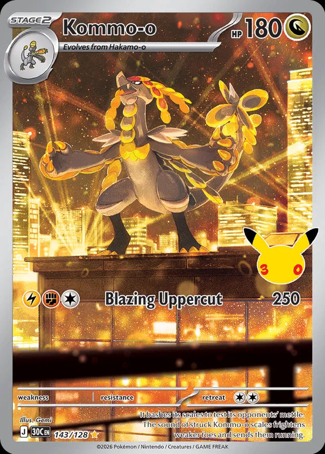 30th Celebration Kommo-o #143/128