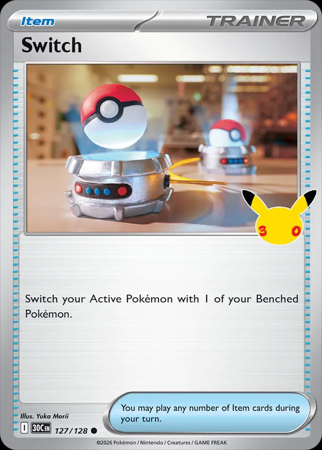 30th Celebration Switch #127/128