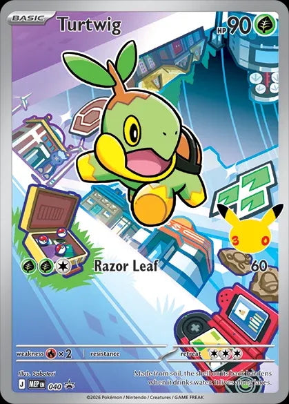 Mega Evolution Promo Turtwig #040