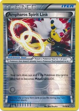 Ancient Origins Ampharos Spirit Link #70/98 reverse holo