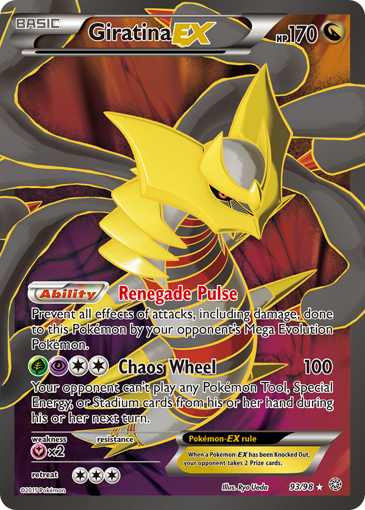 Ancient Origins Giratina EX #93/98