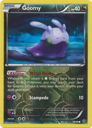 Ancient Origins Goomy #58/98 reverse holo