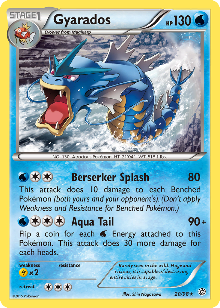 Ancient Origins Gyarados #20/98