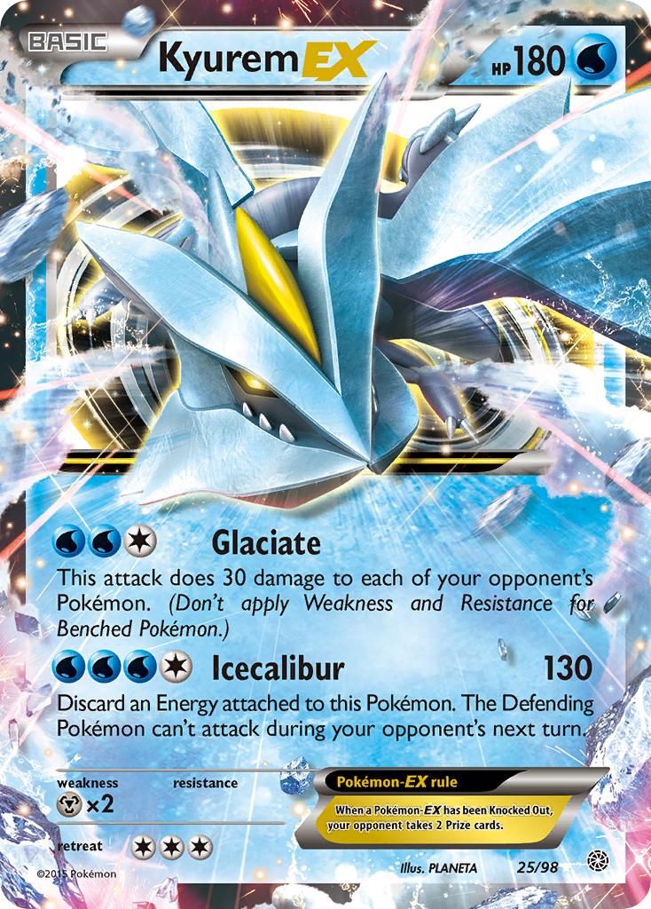 Ancient Origins Kyurem EX #25/98