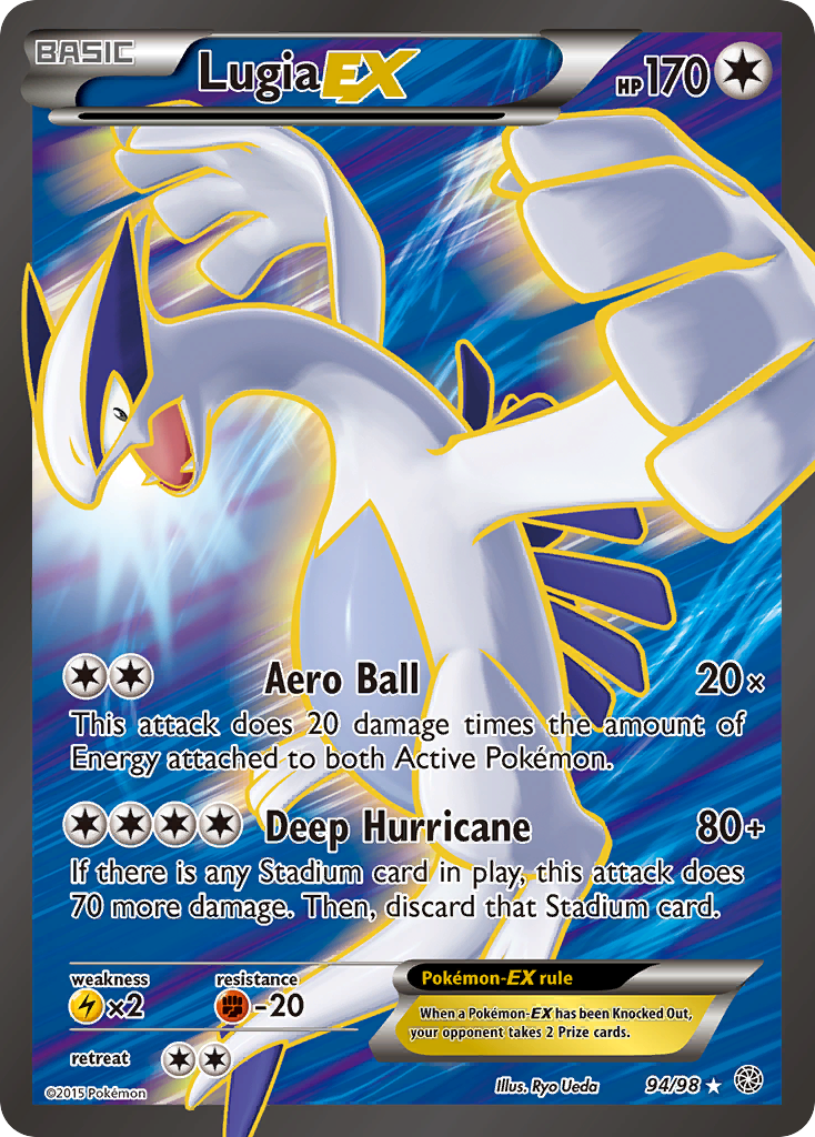 Ancient Origins Lugia EX #94/98