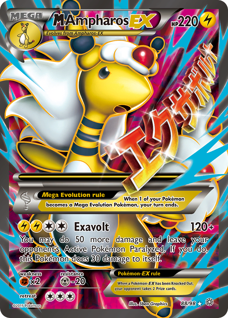Mega Ampharos EX 88/98
