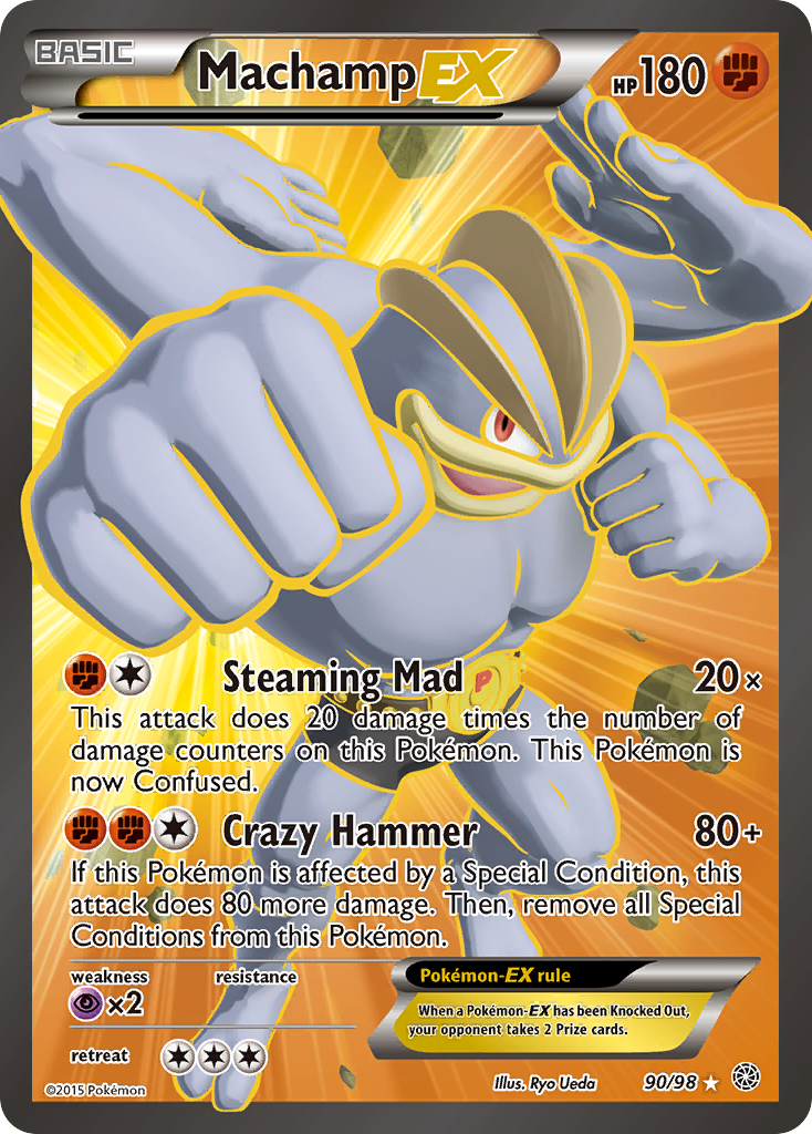 Ancient Origins Machamp EX #90/98