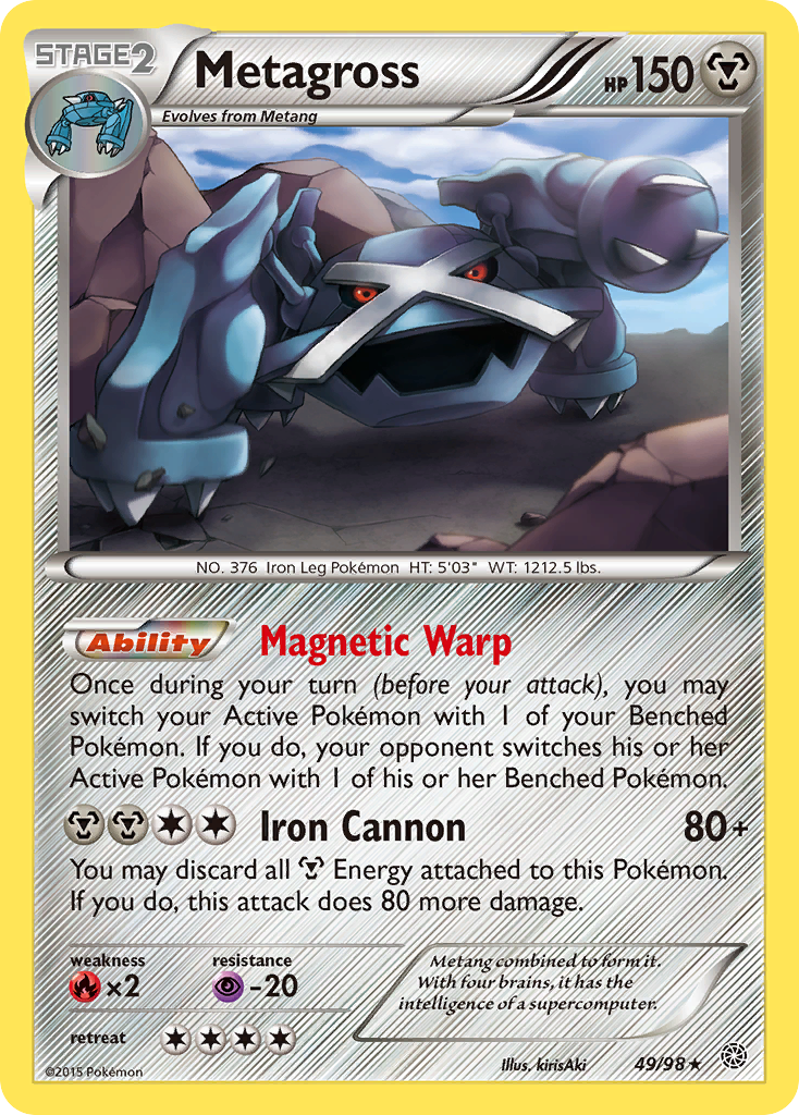 Ancient Origins Metagross #49/98