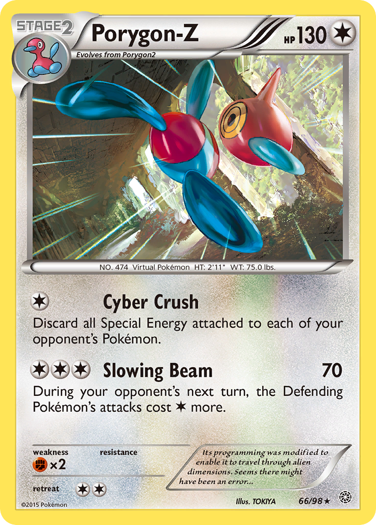 Ancient Origins Porygon-Z #66/98