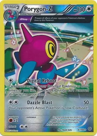 Ancient Origins Porygon-Z #67/98 reverse holo