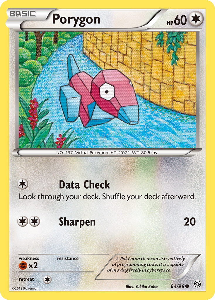 Ancient Origins Porygon #64/98