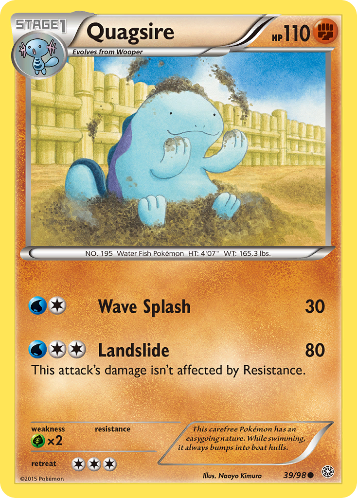 Ancient Origins Quagsire #39/98