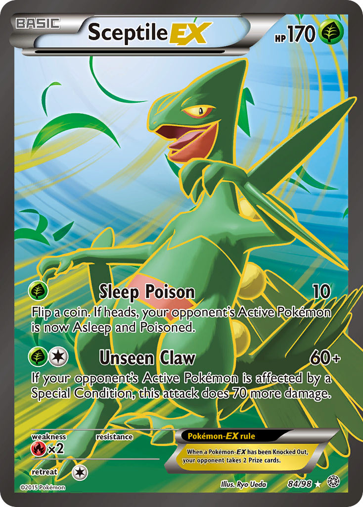 Ancient Origins Sceptile EX #84/98
